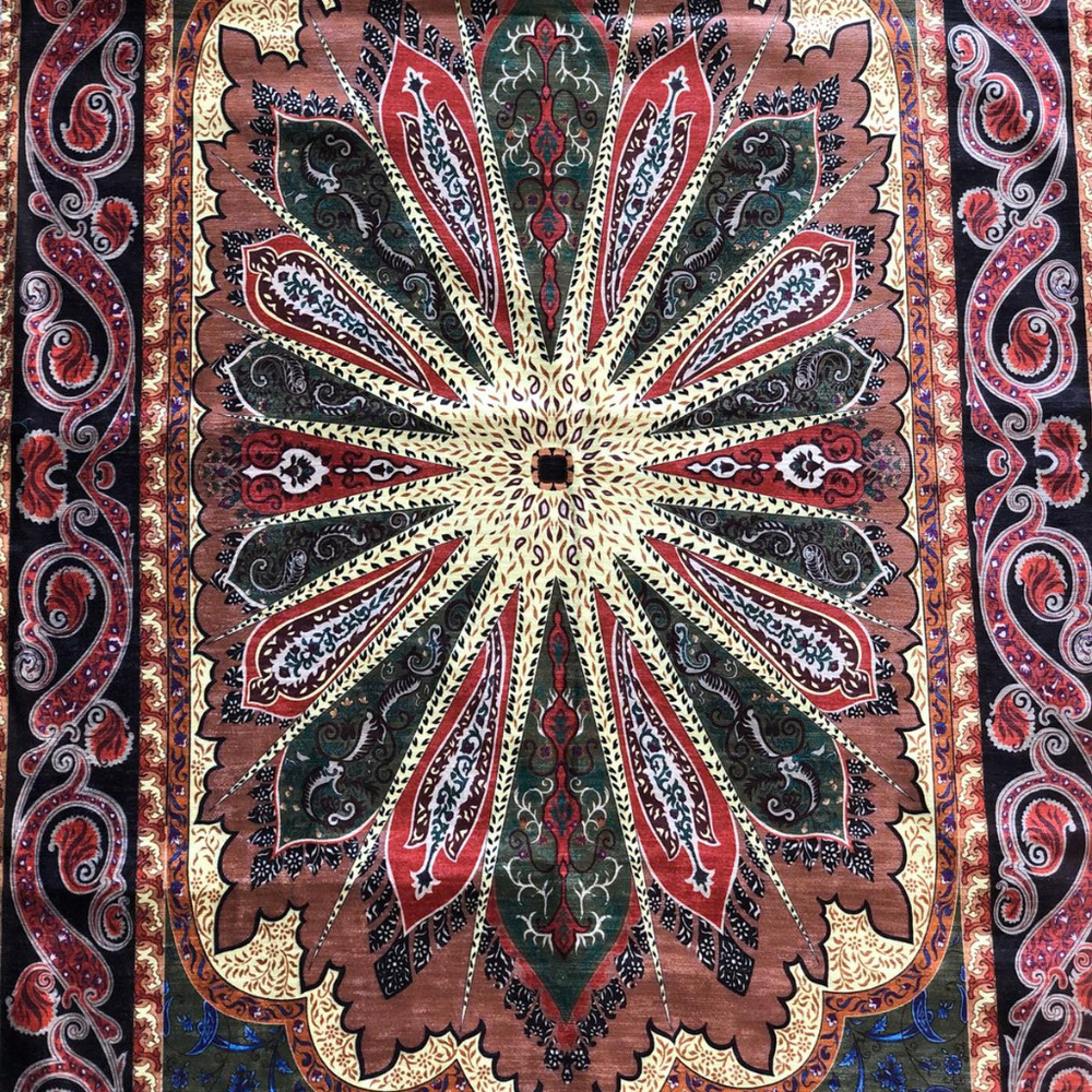 Handmade Silk Carpet βSunplexβ - Picture 3 of 7